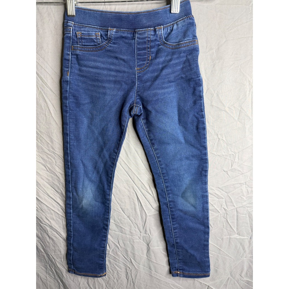 Jumping Beans Girls Medium Wash Denim Pull On Jeggings Size 6X
